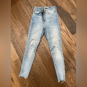 Levi’s Mile High Super Skinny Light Blue Women's Skinny Jeans